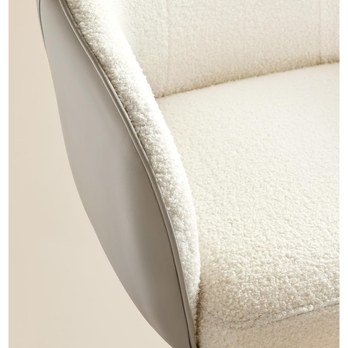 Kancelárska stolička SHERPA krémová 3