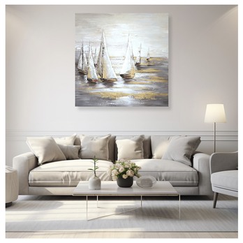 Obraz SHIPS 100x100 cm, viacfarebná 1