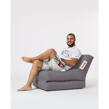 Sedací vak SIESTA sivá 4