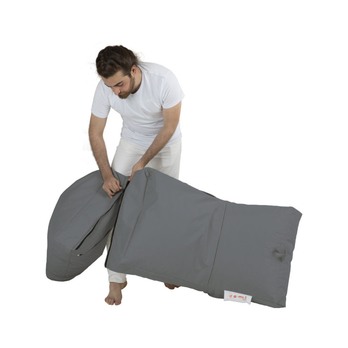 Sedací vak SIESTA sivá 6