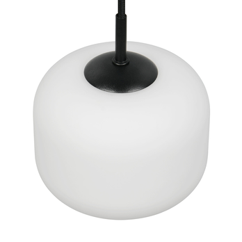 Závesné svietidlo SIGNE biela/čierna, priemer 15 cm 2