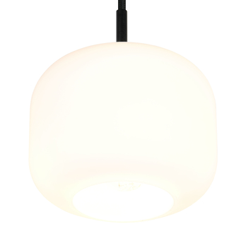 Závesné svietidlo SIGNE biela/čierna, priemer 15 cm 5