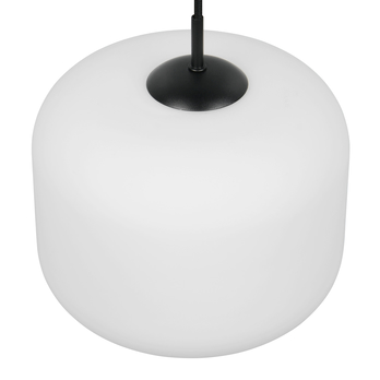 Závesné svietidlo SIGNE biela/čierna, priemer 25 cm 2