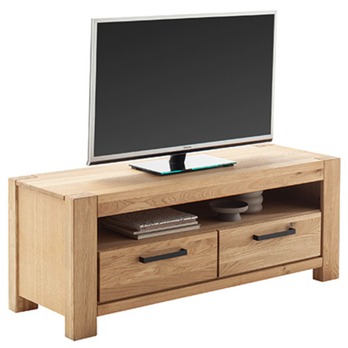 TV komoda SILIAS, šírka 130 cm dub divoký 2