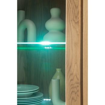 Vitrína SILIAS pravá, dub divoký 4