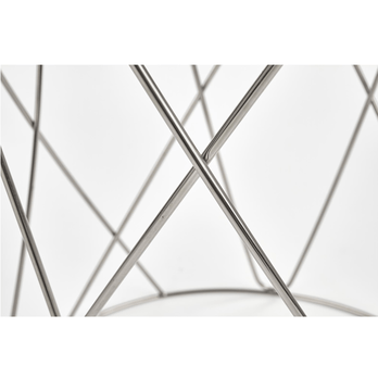 Konferenčný stolík SILINO dymová/chróm 2