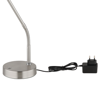 Stolná lampa SILVIO nikel 7