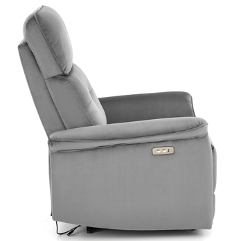 Relaxačné kreslo SIMAR sivá 5