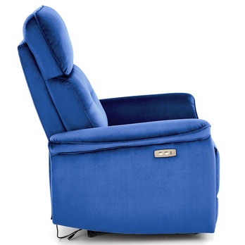 Relaxačné kreslo SIMAR modrá 4