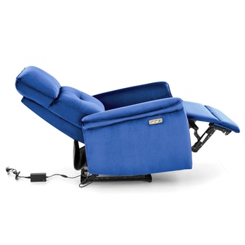 Relaxačné kreslo SIMAR modrá 7
