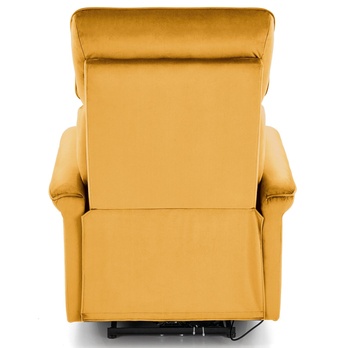 Relaxačné kreslo SIMAR žltá 6