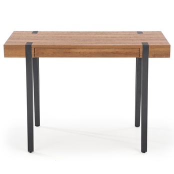 Písací stôl SIMBA orech/čierna 4