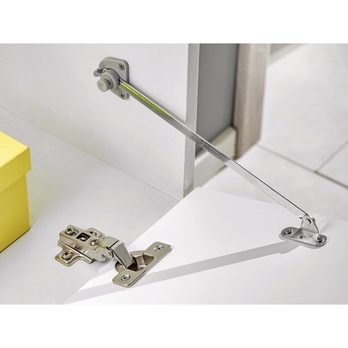 Nástenná komoda SIMPLE dub wotan/biela 5