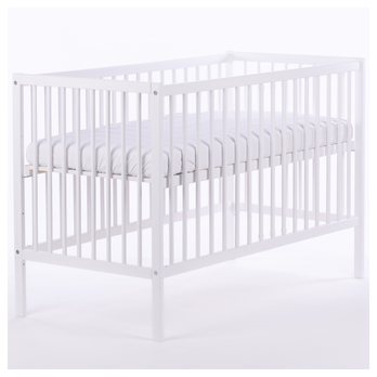 Detská postieľka SIMPLE biela, 60x120 cm 2