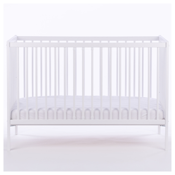 Detská postieľka SIMPLE biela, 60x120 cm 3