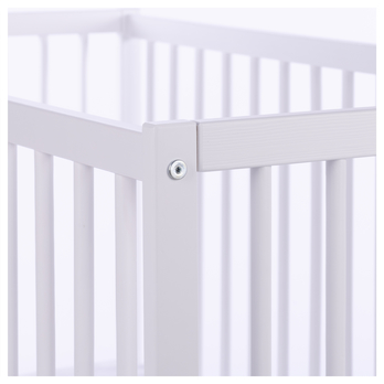 Detská postieľka SIMPLE biela, 60x120 cm 5