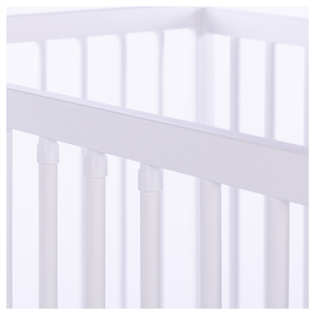 Detská postieľka SIMPLE biela, 60x120 cm 6