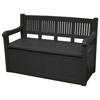 Záhradná lavica SIMPLY tmavosivá 1