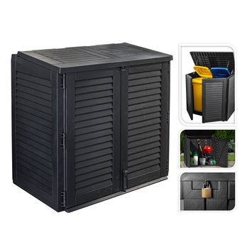 Maxi box SIMPLY sivá 1