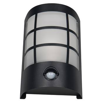 Vonkajšie nástenné svietidlo SINTRA čierna/biela 5