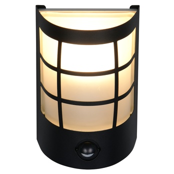 Vonkajšie nástenné svietidlo SINTRA čierna/biela 6