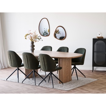 Jedálenský stôl SIRRO prírodná 1