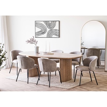 Jedálenský stôl SIRRO prírodná 7