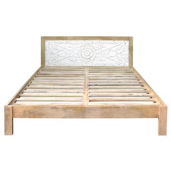 Posteľ s roštom SITAK mango/biela, 160x200 cm 1