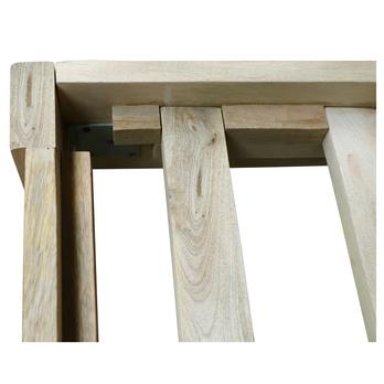 Posteľ s roštom SITAK mango/biela, 160x200 cm 3