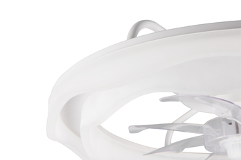 Stropné LED svietidlo s ventilátorom SKAULO biela 4