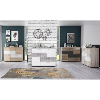 Komoda SKIVE dub antik/touchwood 1