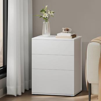 Nočný stolík SLEEKLY biela 1