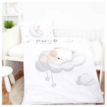 Posteľná bielizeň SLEEPING LITTLE BEAR 40x60 a 100x135 cm 1
