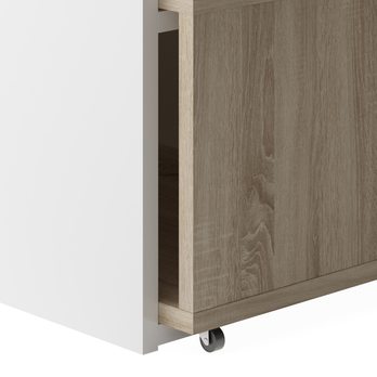 Konferenčný stolík SLIDE 1 dub artisan/biela 3