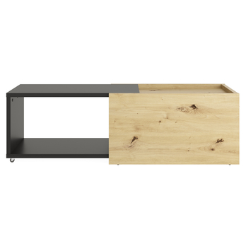 Konferenčný stolík SLIDE 1 dub artisan/čierna 1