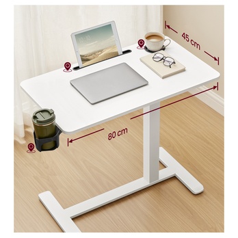 Mobilný pracovný stôl SLOT biela 4