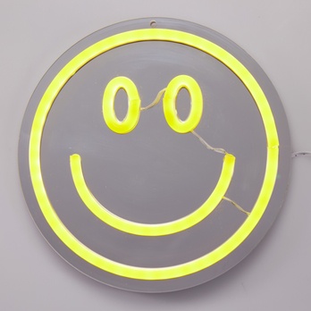 Nástenné LED svietidlo SMILEY žltá 1