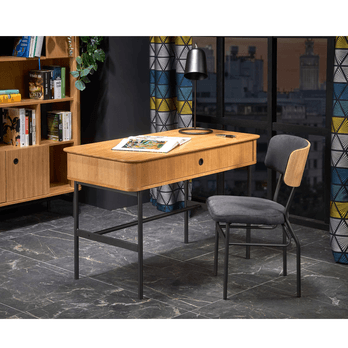 Jedálenská stolička SMORT dub/čierna 1