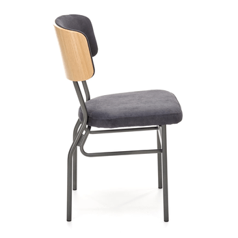 Jedálenská stolička SMORT dub/čierna 3