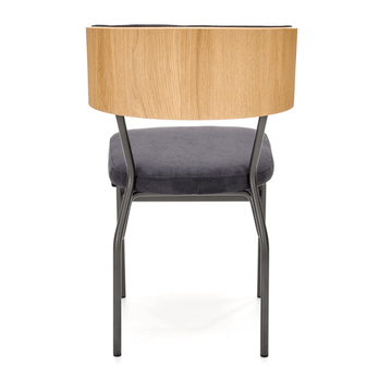 Jedálenská stolička SMORT dub/čierna 5