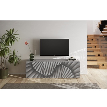 TV komoda SNAKE 1 cementová 7