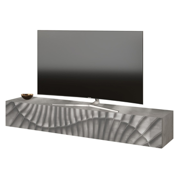 TV komoda SNAKE 5 cementová 2