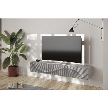 TV komoda SNAKE 5 cementová 3