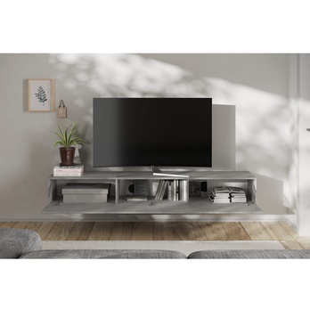 TV komoda SNAKE 6 cementová 4