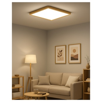 Stropné svietidlo SOFI prírodná, šírka 50 cm 1