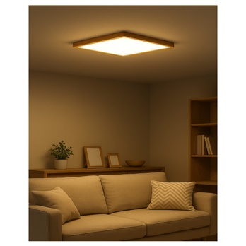 Stropné svietidlo SOFI prírodná, šírka 50 cm 3