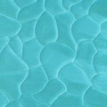 Kúpeľňová predložka SOFT 8 tyrkysová, 50x80 cm 3