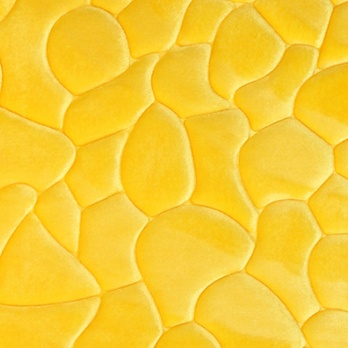 Kúpeľňová predložka SOFT 9 žltá, 40x50 cm 1