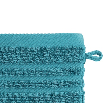 Handrička na umývanie SOFT COTTON 15 modrozelená, 15x21 cm 2