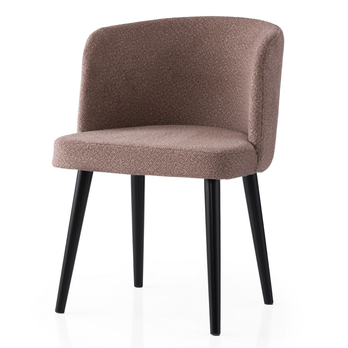 Jedálenská stolička SOFT béžová/čierna, sada 4 ks 1